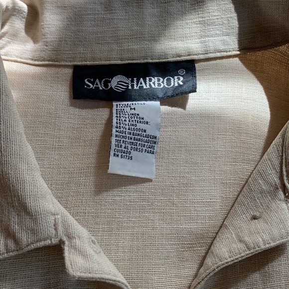 Linen Button Up - Picture 2 of 2